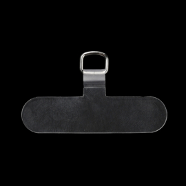 2 x Bevestigingsplaatje telefoonkoord T-vorm 60 x 35 mm – gat 9 x 7 mm – transparant