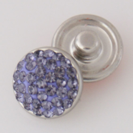 Drukker Rhinestone purple - 12 mm click