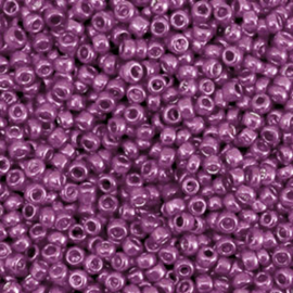 20 gram Glaskralen Rocailles 12/0 (2mm) Summer plum purple