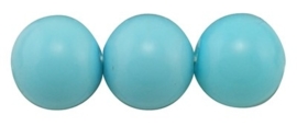 30 x prachtige glasparel kleur: DeepSkyBlue 8mm