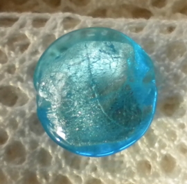 10 x SF glaskraal rond 10mm blauw