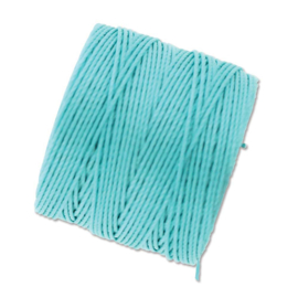 Nylon S-Lon draad 0,5mm Aqua – 1 klosje van ± 70 meter
