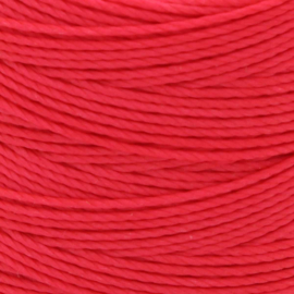 Nylon S-Lon draad 0,5mm Bright Coral – 1 klosje van ± 70 meter