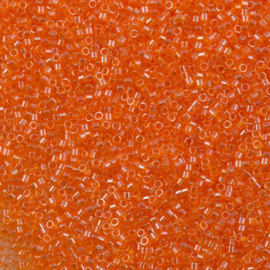 20 gram buis rocailles donker oranje 12/0 2mm