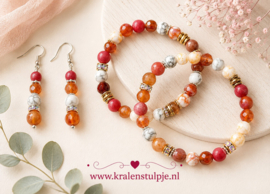 25 x Vergulde kristal rondellen 8 x 3,8 mm – gat 1,5 mm – goudkleur – AB