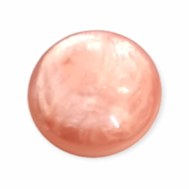 1x Polaris  Cabochon 16,4 mm Jais India Pink