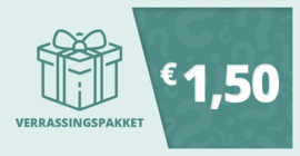 Een verrassing voor  €. 1,50!