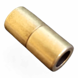 DQ Metaal Magneet sluiting 22x10mm Ø6mm Antiek Brons (Nikkelvrij)