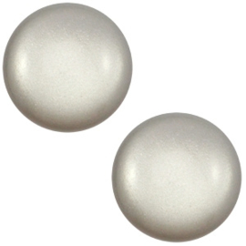 1 x 12 mm classic cabochon Super Polaris Ice grey