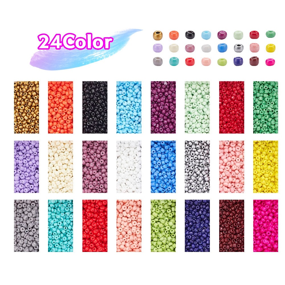 1 x DIY sieraden maken set – 24 kleuren
