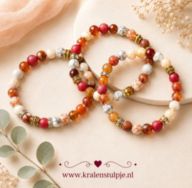 25 x Vergulde kristal rondellen 8 x 3,8 mm – gat 1,5 mm – goudkleur – AB