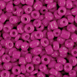 20 gram Glaskralen Rocailles 8/0 (3mm) Gypsy pink