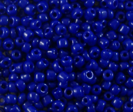 Per 20 gram Rocailles 12/0 donker blauw  opaque