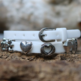 Chill Armband 37cm x 6mm - White