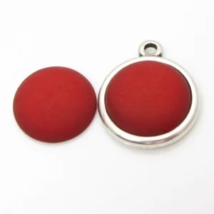 1 x Polaris Matt Cabochon 11,5mm Siam