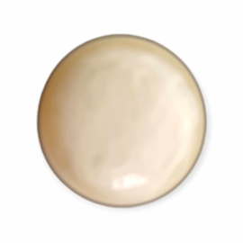 1 x Polaris Cabochon Jais Ivory 16,4mm