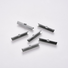 2 x Non-Tarnish 304 RVS Veterklem 7 x 30mm oogje: 1,5 x 2mm