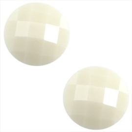 2 x Basic cabochon 10mm Beige