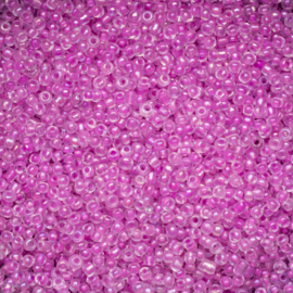 20 gram rocailles 12/0 2mm  roze