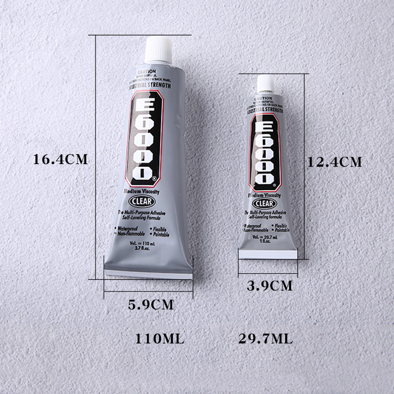 E-6000 sieradenlijm – 110 ml – met doseertip (past niet door de brievenbus)