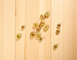 15 x Tsjechische Glaskralen Mix – 7 mm en 5 mm