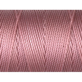 S-lon micro bead cord 0.3 mm c.a. 262 meter Rose