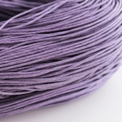 10 meter waxkoord 1,5mm dik kleur: Lavender