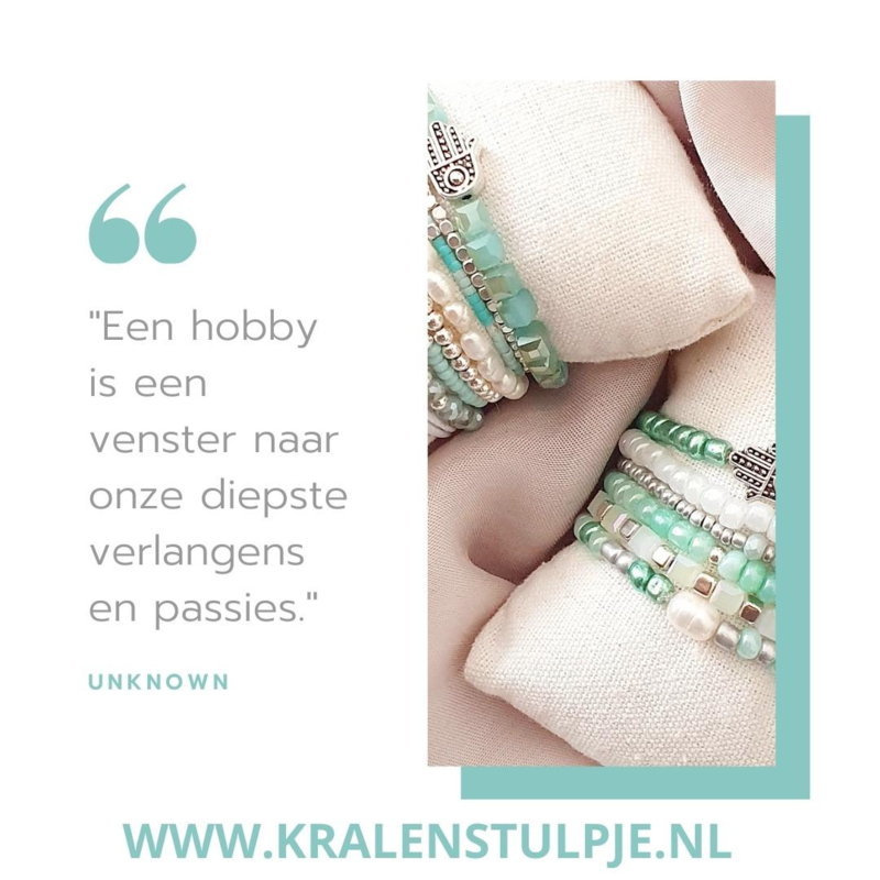 "Een hobby is een venster naar onze diepste verlangens en passies."