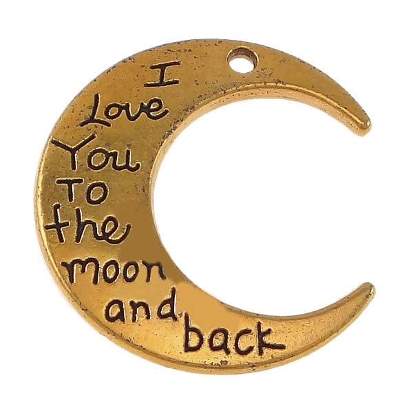2 x Bedel hanger love you to the moon and back  ♥