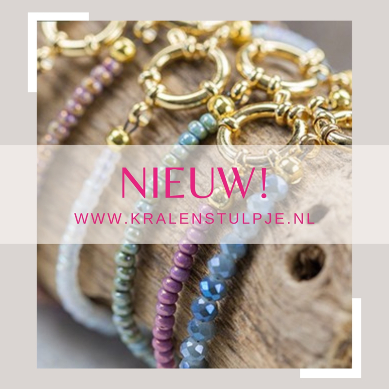 Nieuwe kralen & sieraden onderdelen April 2025