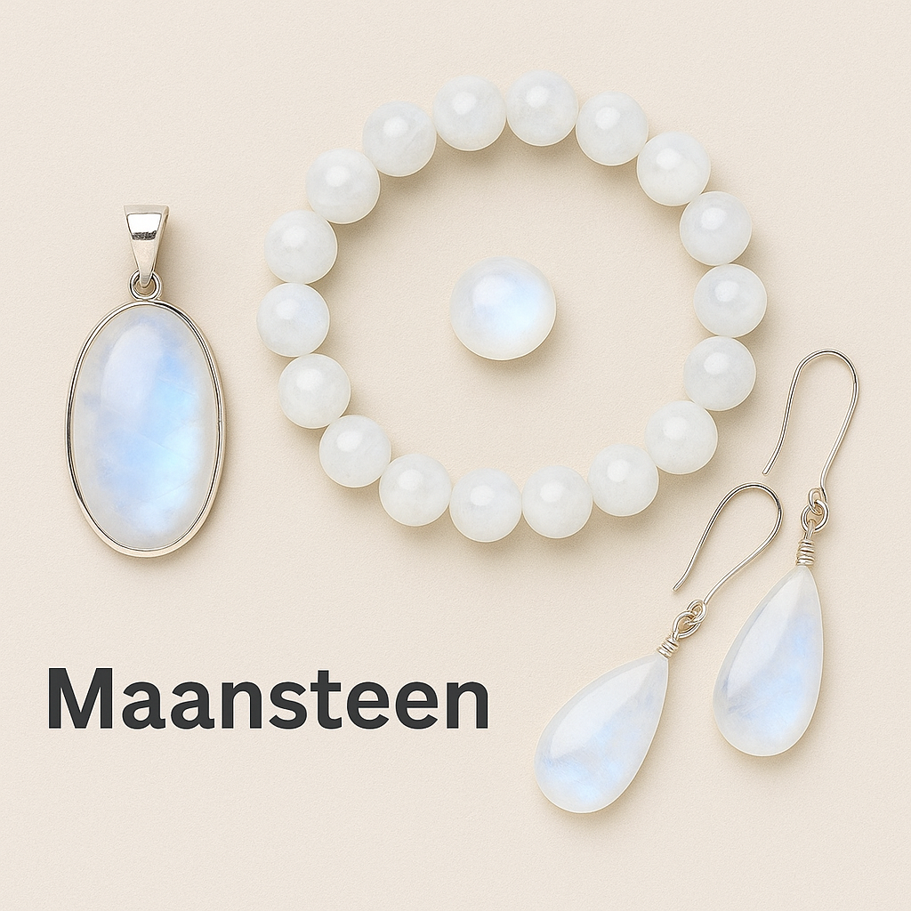 Maansteen voor sieraden