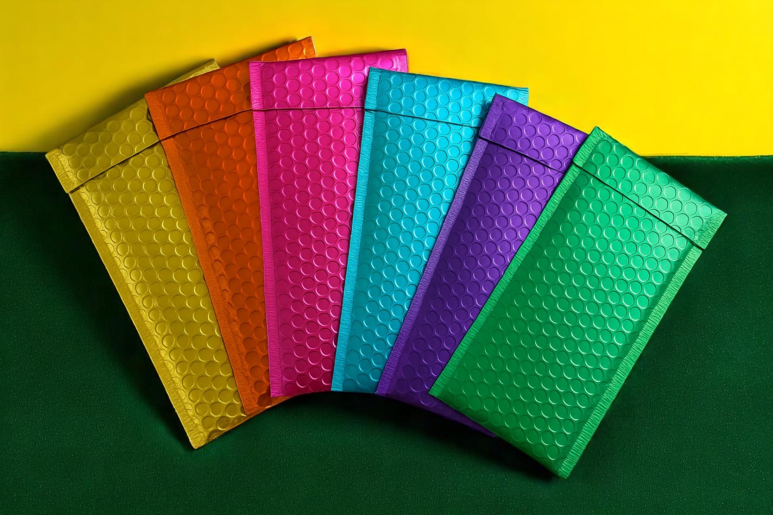 Metallic bubbel enveloppen