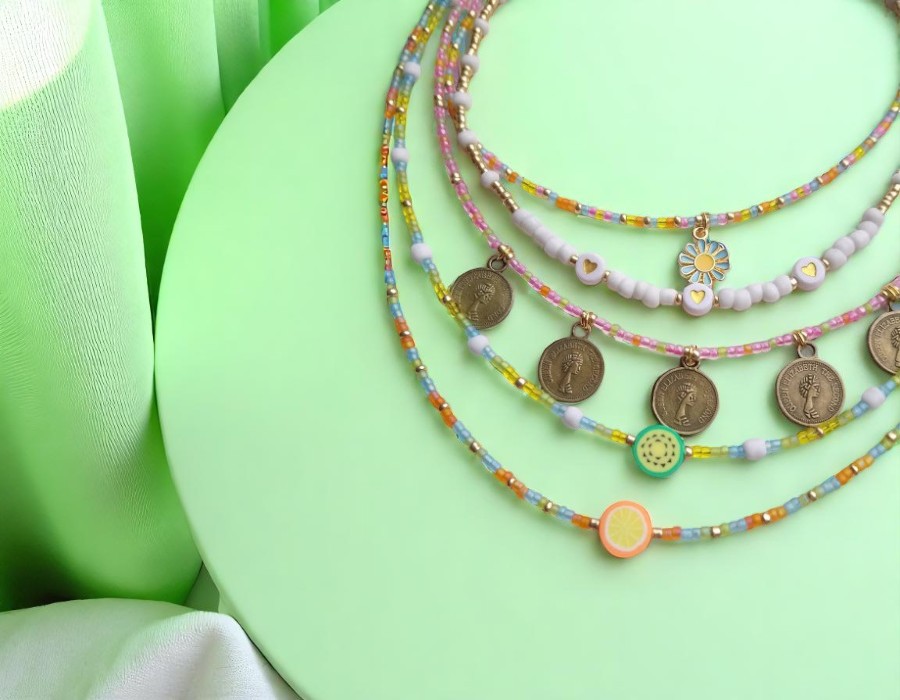Bedelketting voor uw zelfgemaakte sieraden
