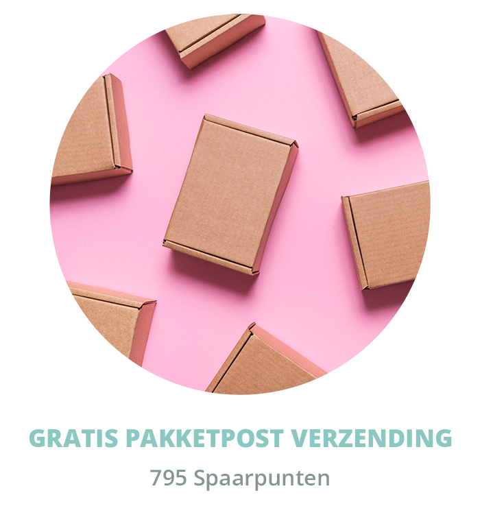 Gratis pakketpostverzending bij 't Kralenstulpje