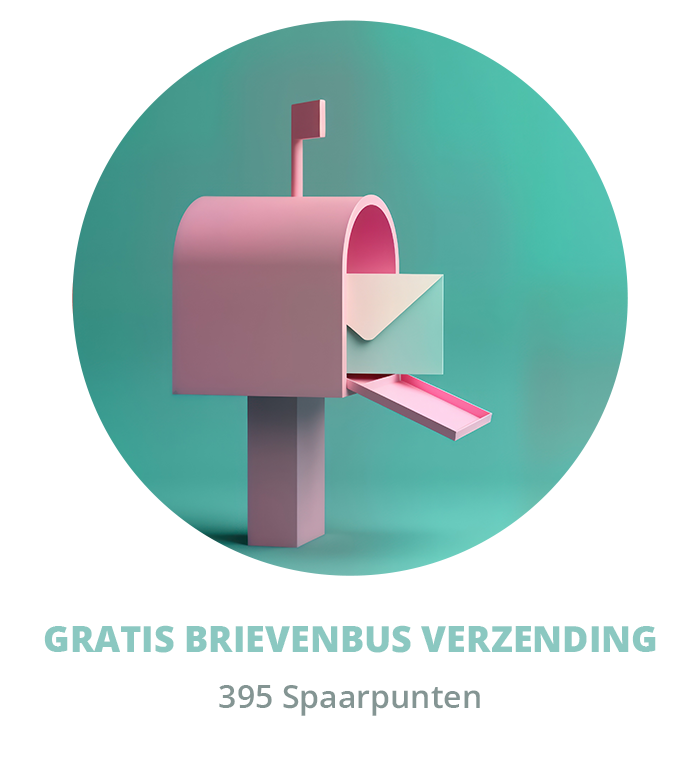Gratis brievenbusverzending bij 't Kralenstulpje