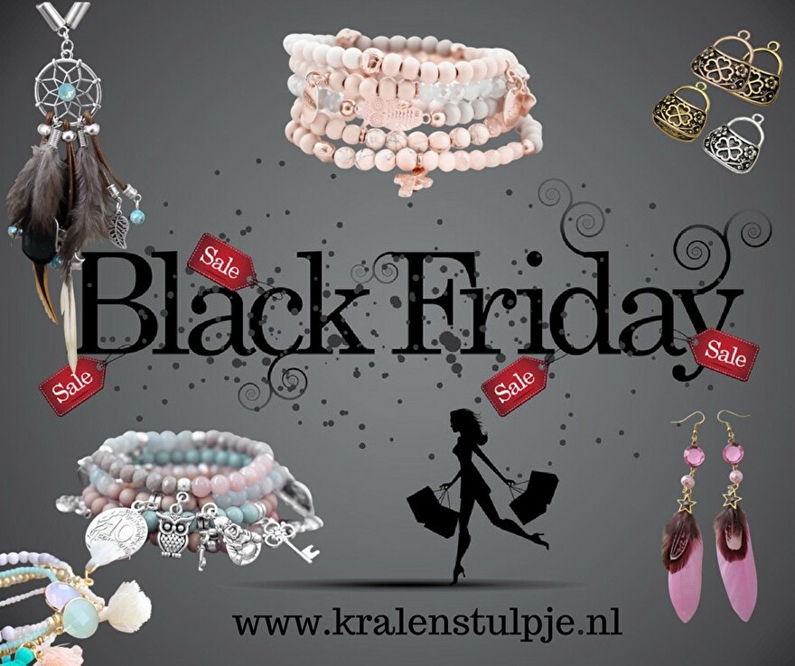 Black Friday kralen met korting en cadeautjes