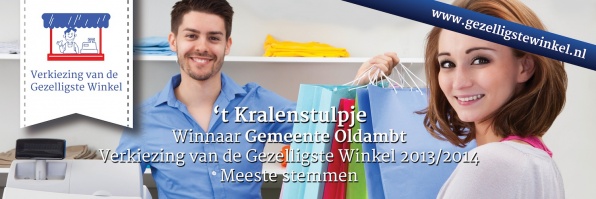 't kralenstulpje in de race voor de gezelligste winkel van het land!