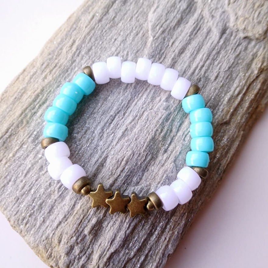 Jelly Style Acryl kralen armbandje