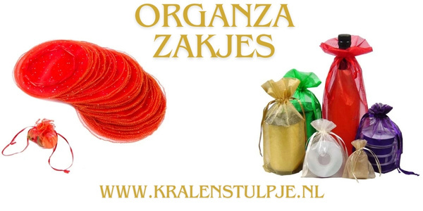Organza zakjes rond