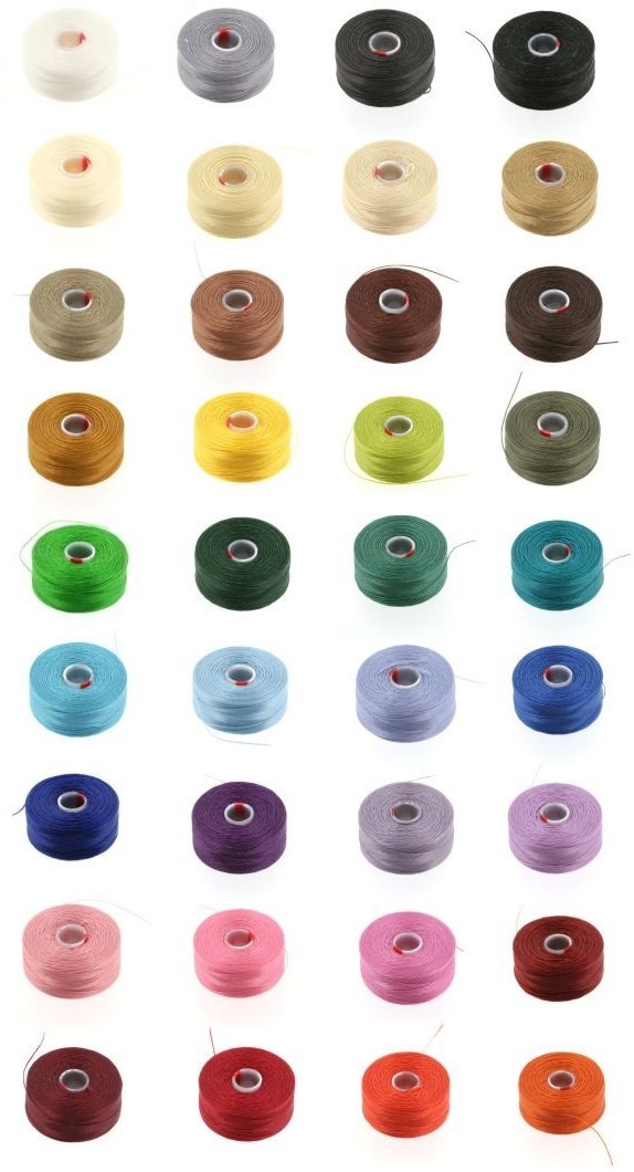 Verschillende kleuren S-Lon draad