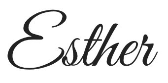 Handtekening Esther de Jonge van 't Kralenstulpje