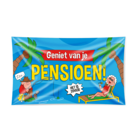 Pop 2,8 meter Feest Pensioen man