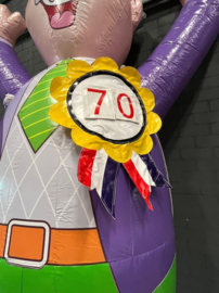 Verjaardag pop Hoera 4 meter man