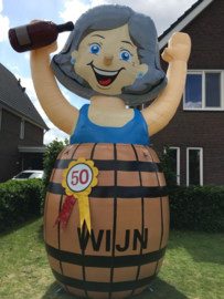Sarah Wijnvat 4 meter hoog