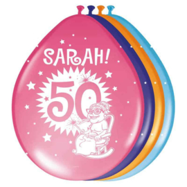 Sarah ballonnen 8 stuks per zakje