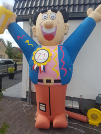 Verjaardag pop Feest 2,8 meter man