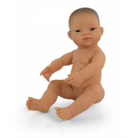 Miniland Babypop Aziatisch - meisje (40 cm)