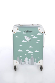 City koffer aqua - Pellianni