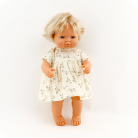 Miniland Babypop Europees - meisje (38 cm)