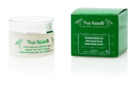 Facepeeling met groene thee voor een gladde en frisse huid